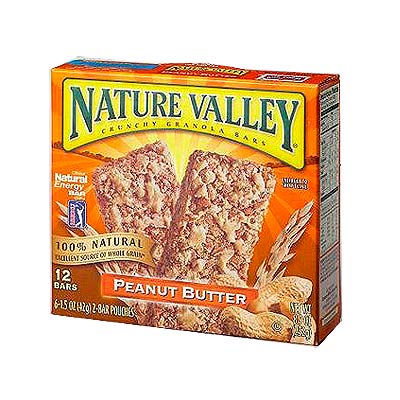 《Nature Valley》天然谷纖穀派-花生奶油燕麥