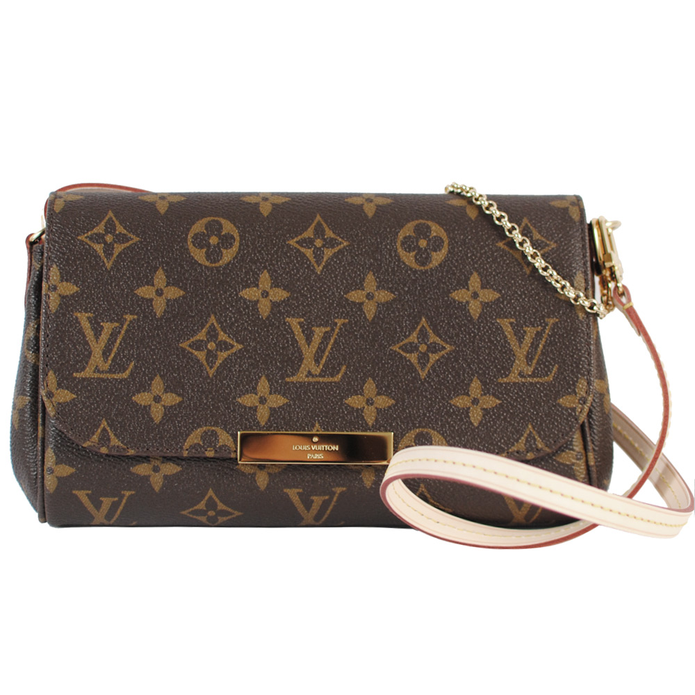 Auth Louis Vuitton Favorite MM Monogram M40718 Guaranteed Shoulder Hand  LD196