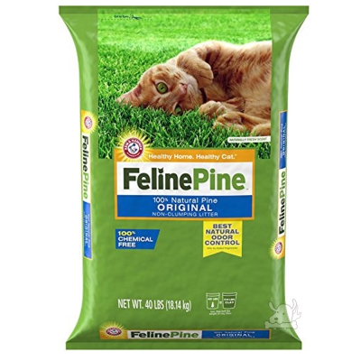 Feline Pine斑比 松木砂 40LB / 18.14kg x 1