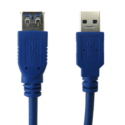 Bravo-u USB 3.0 超光速延長線/A公對A母(0.8米)