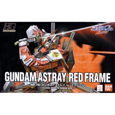 BANDAI 鋼彈SEED ASTRAYHG 1/144紅色異端鋼彈 12