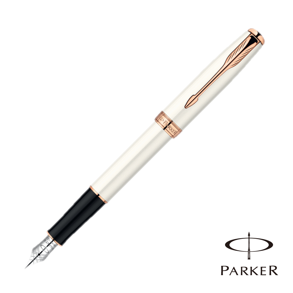 PARKER 派克 SONNET 商籟 高尚系列 珍珠白 鋼筆