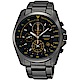 SEIKO 特務保鏢計時腕錶-IP黑x黃時標/42mm product thumbnail 1