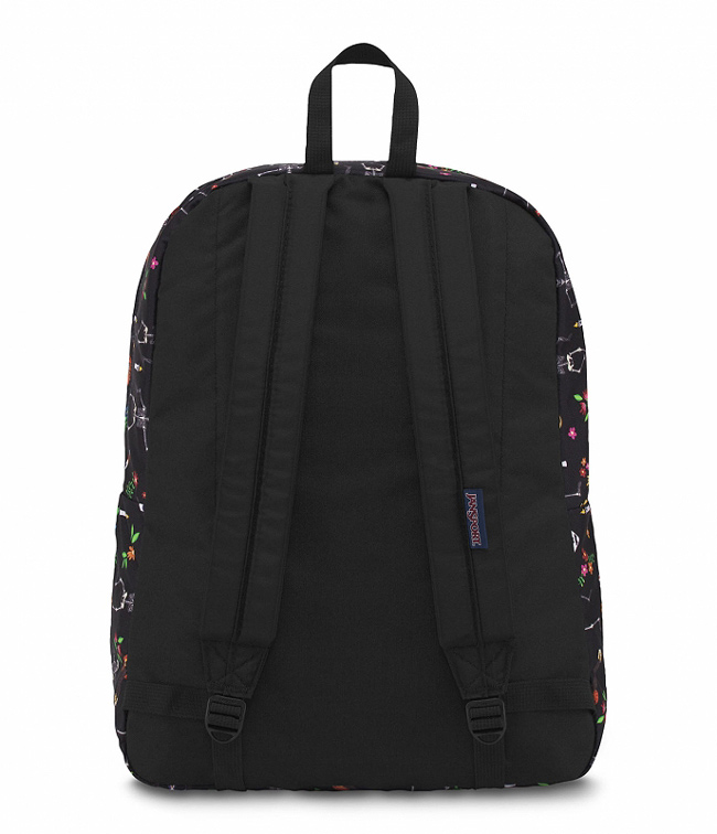 JanSport -SUPERBREAK系列校園後背包 -趣味亡靈節