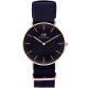 DW Daniel Wellington Cornwall手錶-黑面x黑色/36mm product thumbnail 1