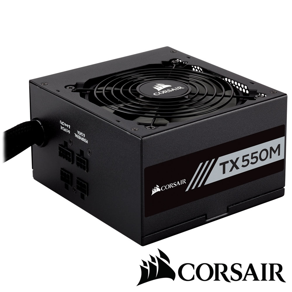 CORSAIR海盜船 TX550M 80Plus金牌 電源供應器