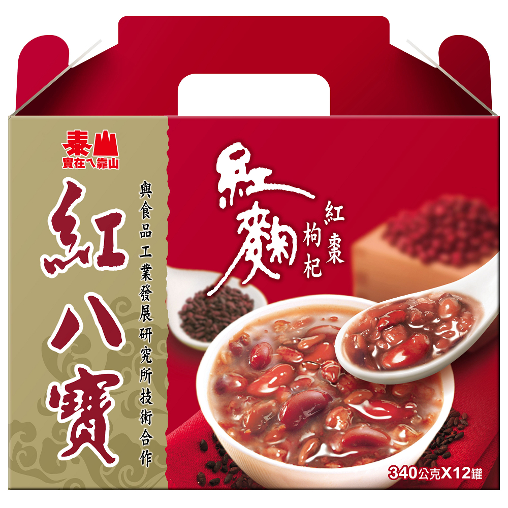 泰山 紅八寶(340gx12入) product image 1