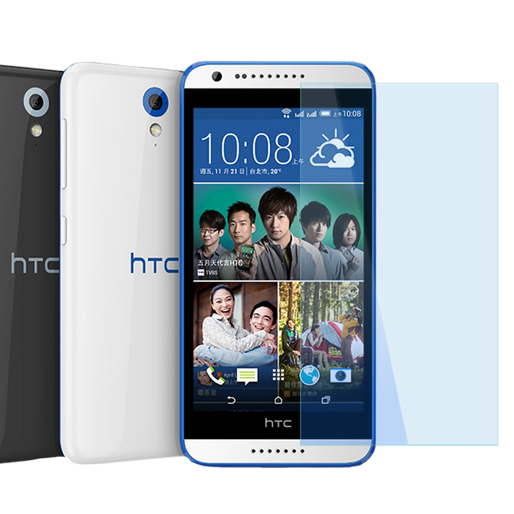 g-IDEA HTC Desire 620 高透光亮面螢幕保護貼