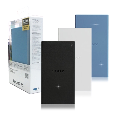 SONY原廠 霧面輕量10000mAh CP-V10B 行動電源 送收納袋