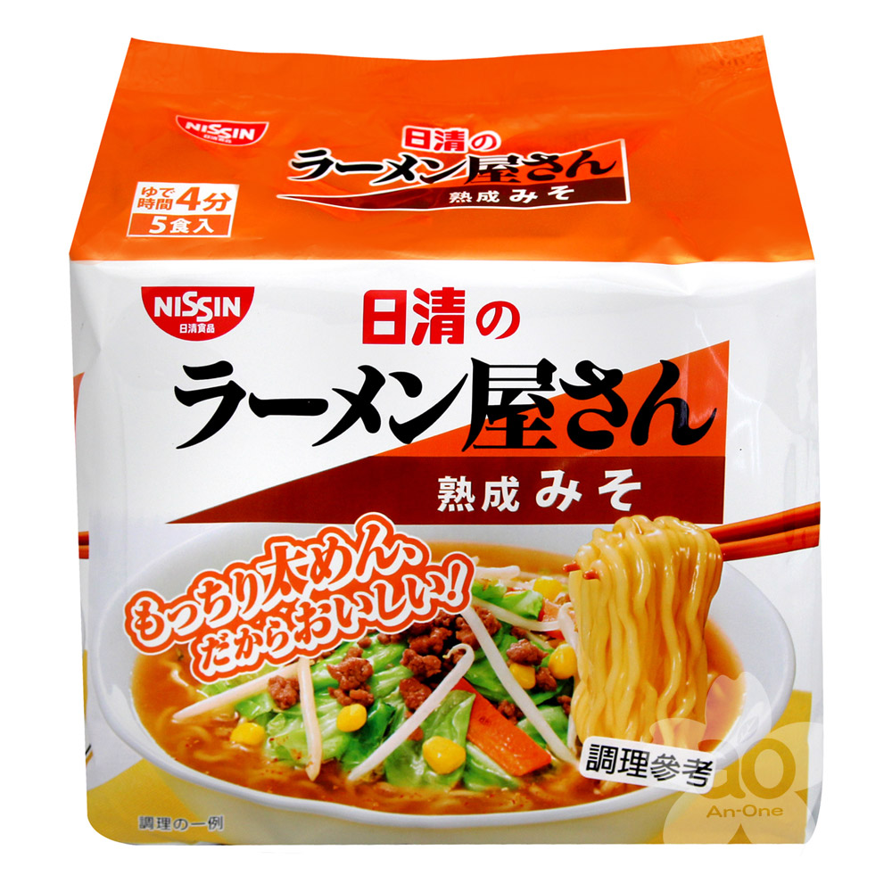 日清 拉麵屋拉麵-札幌味噌風味(96gx5包)