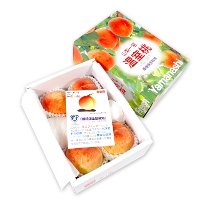 鮮果日誌 - 日本空運 山梨縣一宮溫室水蜜桃(5-6顆)