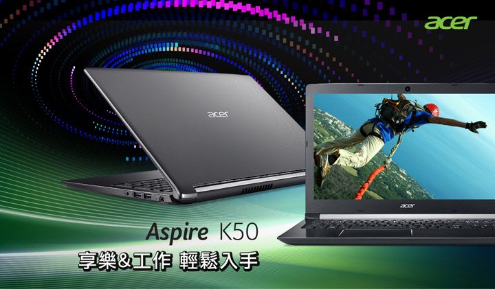 Acer K50-30-57JY 15吋(i5-7200U/MX130/4G/1T/黑