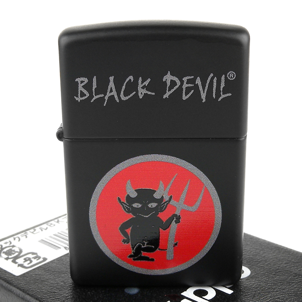 【ZIPPO】日系~BLACK DEVIL黑惡魔打火機