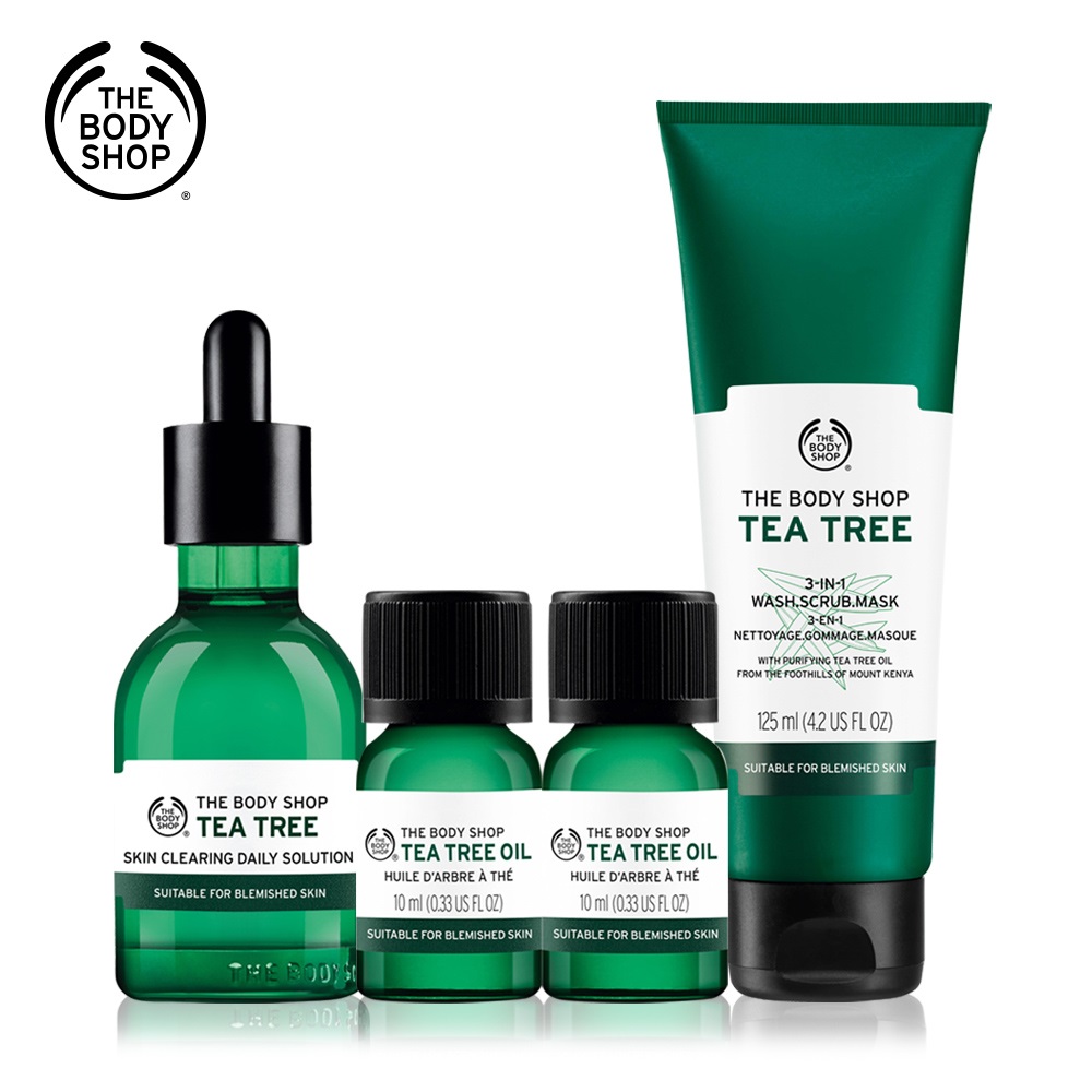 The Body Shop 茶樹美肌無瑕組