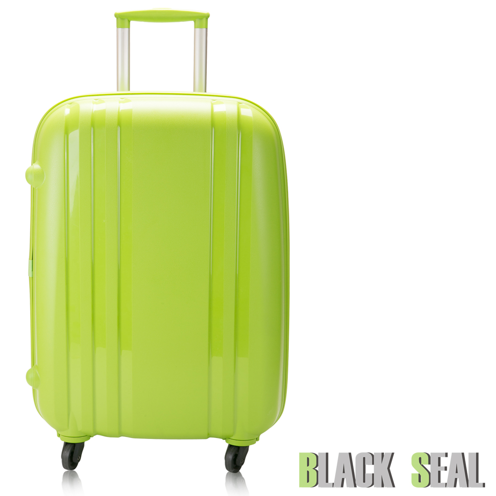 福利品 BLACK SEAL第三代 貝殼條紋箱系列19吋TSA海關鎖 防刮PP行李箱-綠