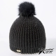 PolarStar 小圓球造型保暖帽│毛球帽『黑』P17619 product thumbnail 1