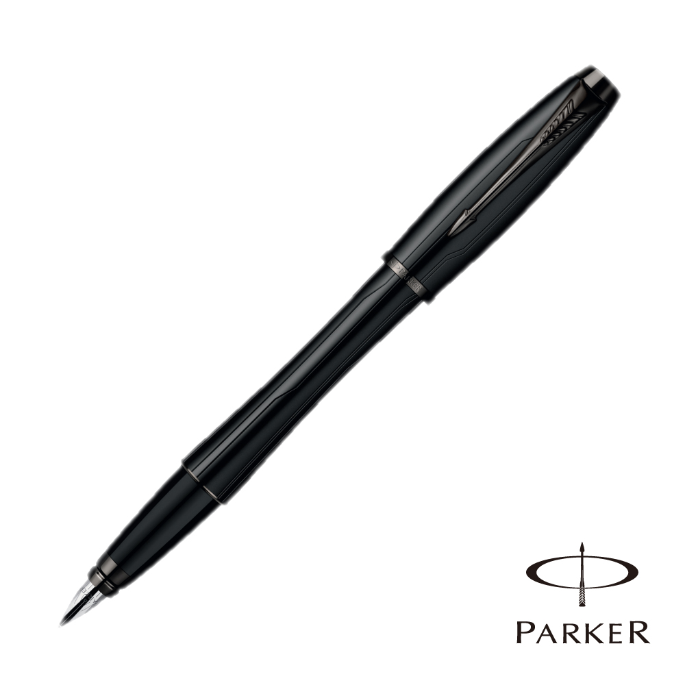 PARKER 派克 URBAN 都會 時尚系列 電路紋(黑) 鋼筆