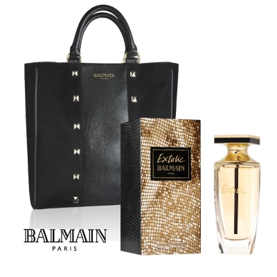 BALMAIN 華麗搖滾女性淡香精90ml(贈鉚釘托特包)