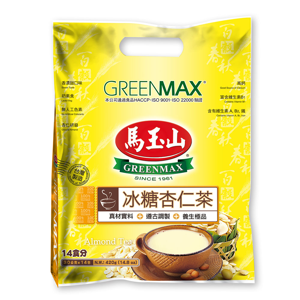 馬玉山 冰糖杏仁茶(30gx14入)