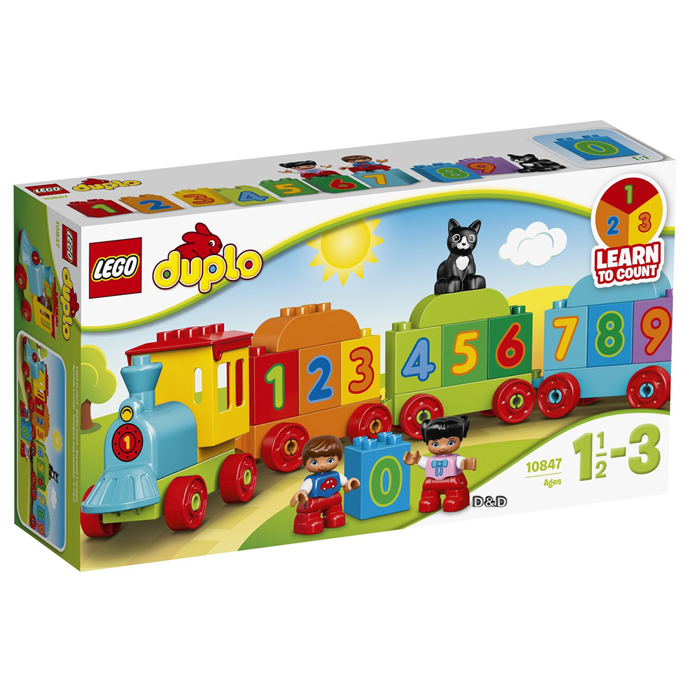 樂高LEGO Duplo 幼兒系列 10847 數字火車