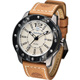 Timberland STINSON 嘻哈潮流運動腕錶-米黃x咖啡色錶帶/47mm product thumbnail 1
