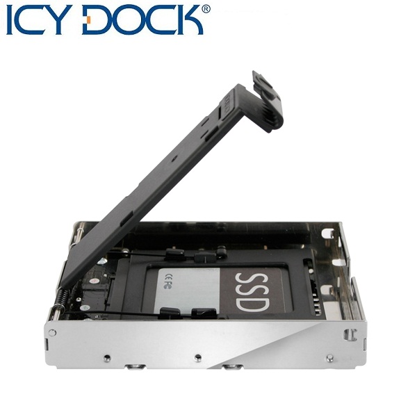 ICY DOCK開放式2.5轉3.5吋SATA/SSD/HDD轉接盒－MB382SP-3B