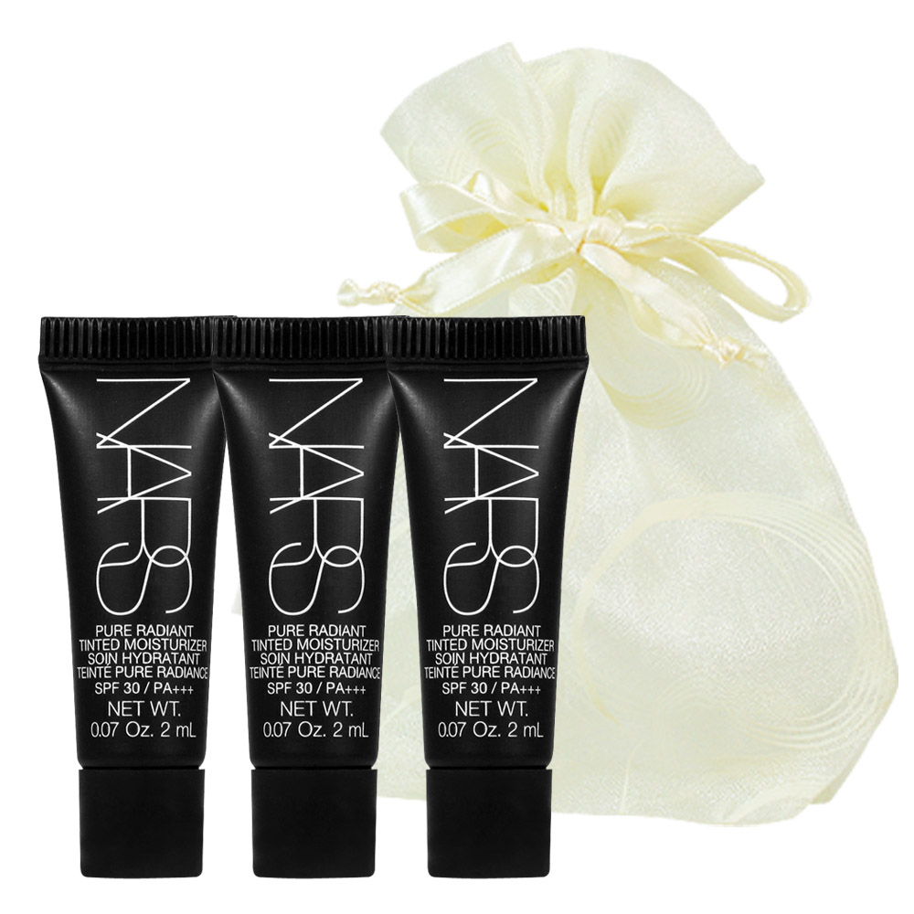 NARS 瞬效裸肌蜜SPF30/PA+++(#FINLAND)(2ml)*3旅行袋組