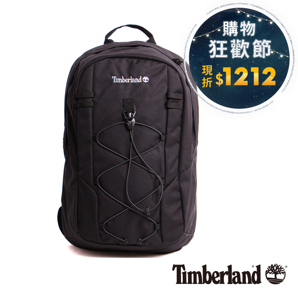 Timberland 黑色防水大容量後背包