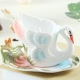Pure 漸層色彩質感天鵝琺瑯瓷杯盤組 product thumbnail 1