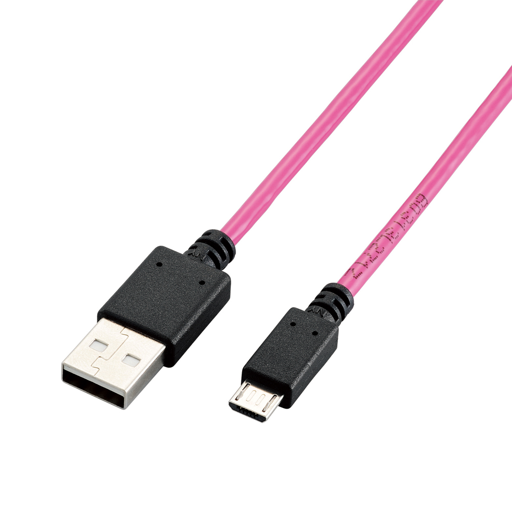 ELECOM 超急速充電2A micro USB cable (彩色) product image 1
