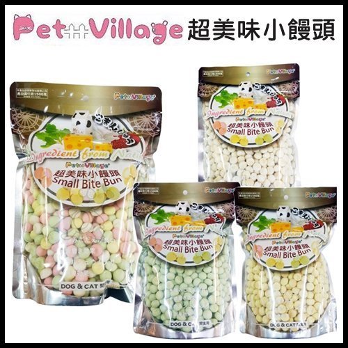 魔法村PetVillage 超美味小饅頭 320g (五包組)