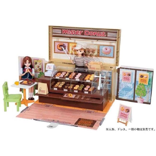 任選 Licca 莉卡娃娃Mister Donut 甜甜圈禮盒組 LA87725