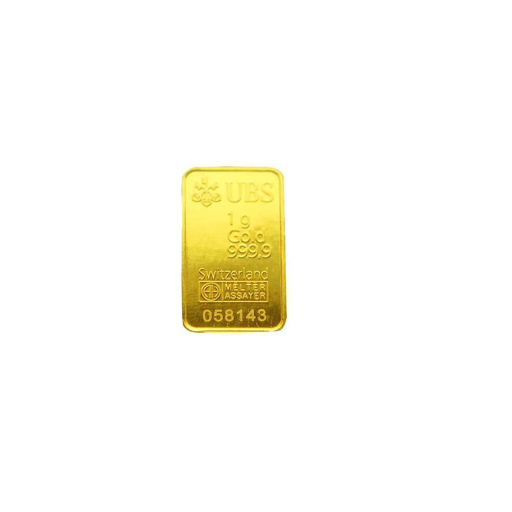 UBS kinebar 黃金條塊 (1公克)