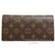 LV【M66540】Brazza Monogram帆布雙折長夾 product thumbnail 1