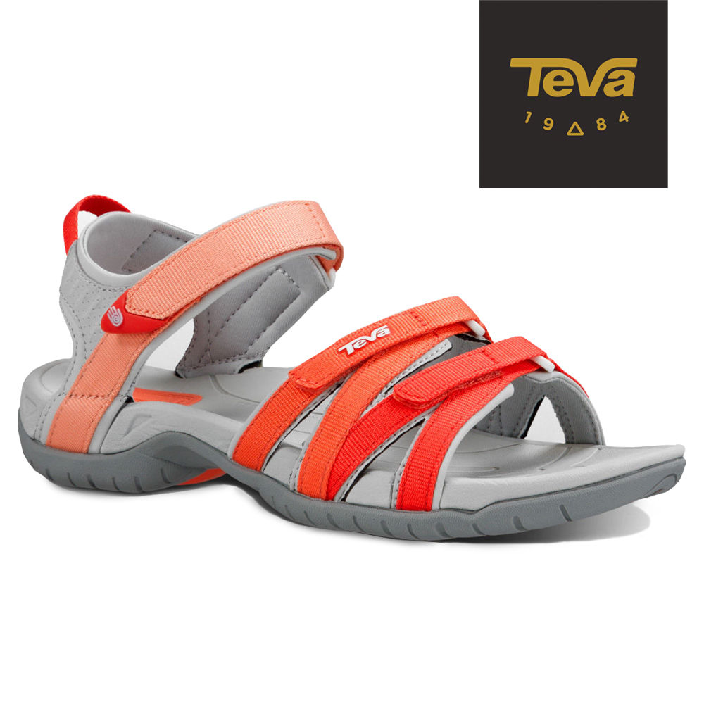 TEVA 美國 女 Tirra 機能運動涼鞋 (粉橘)