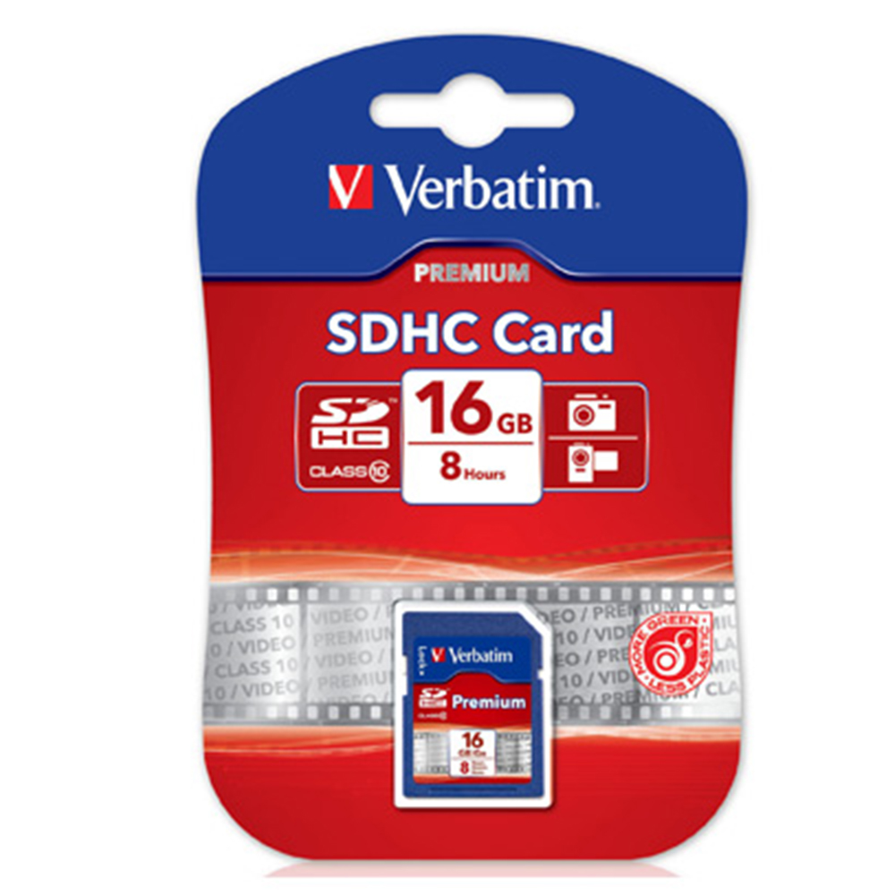 Verbatim 威寶 16GB Class10 SDHC 記憶卡