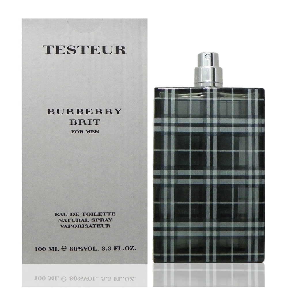 Burberry Brit for Men 風格男性淡香水 100ml Tester 包裝