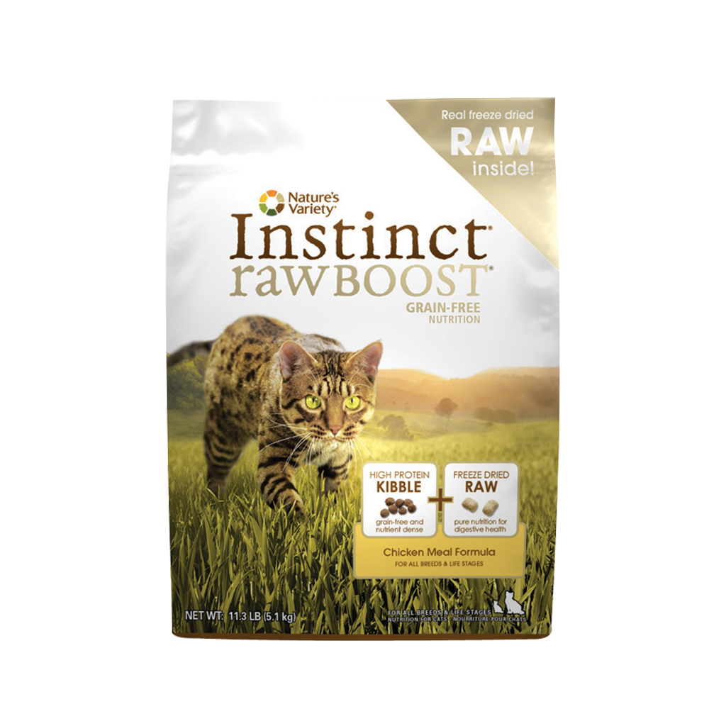 Instinct本能 雞肉生食無榖全貓配方11.3LB