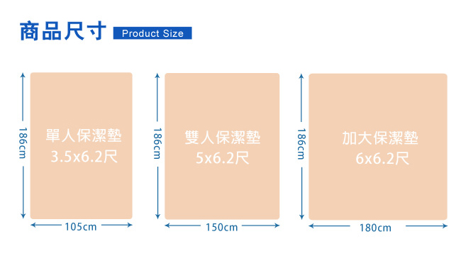 LooCa 新一代酷冰涼保潔墊單人3.5尺(橘)