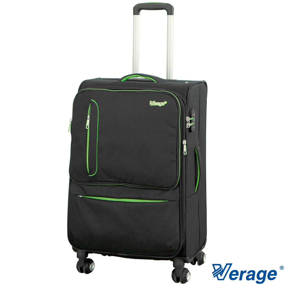 Verage ~維麗杰 24吋獨家專利可拆卸行李箱 (黑)