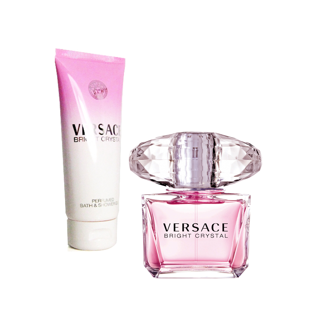 VERSACE凡賽斯 香戀水晶小香5ml+同款香體乳100ml