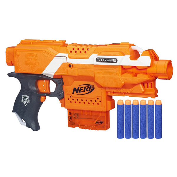 孩之寶Hasbro NERF系列 兒童射擊玩具 殲滅者自動衝鋒槍 A0200