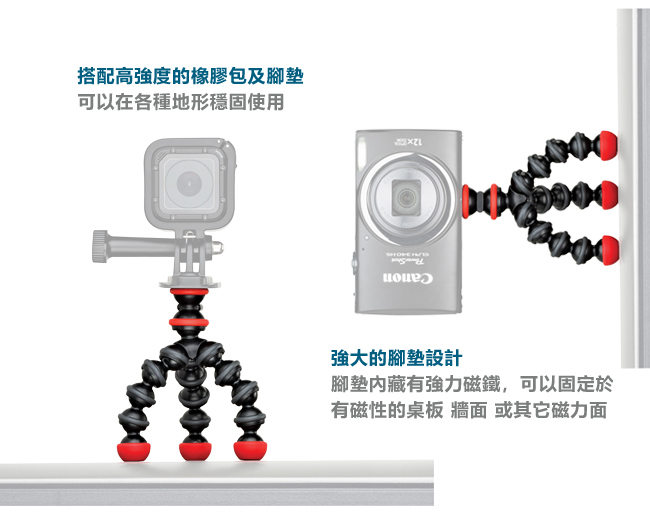 JOBY 金剛爪迷你磁吸腳架 GorillaPod Magnetic Mini -JB49