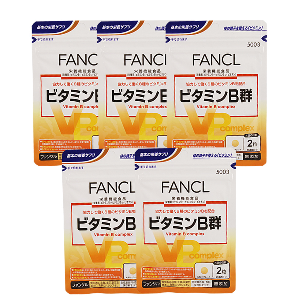 FANCL 芳珂  維他命B群錠狀食品(60粒)x5入