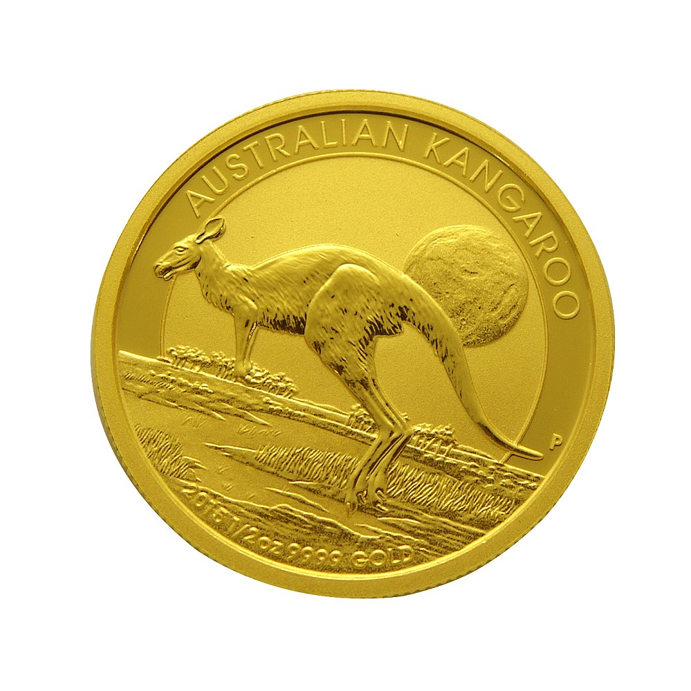 2015年澳洲袋鼠金幣-1/2盎司(OZ)