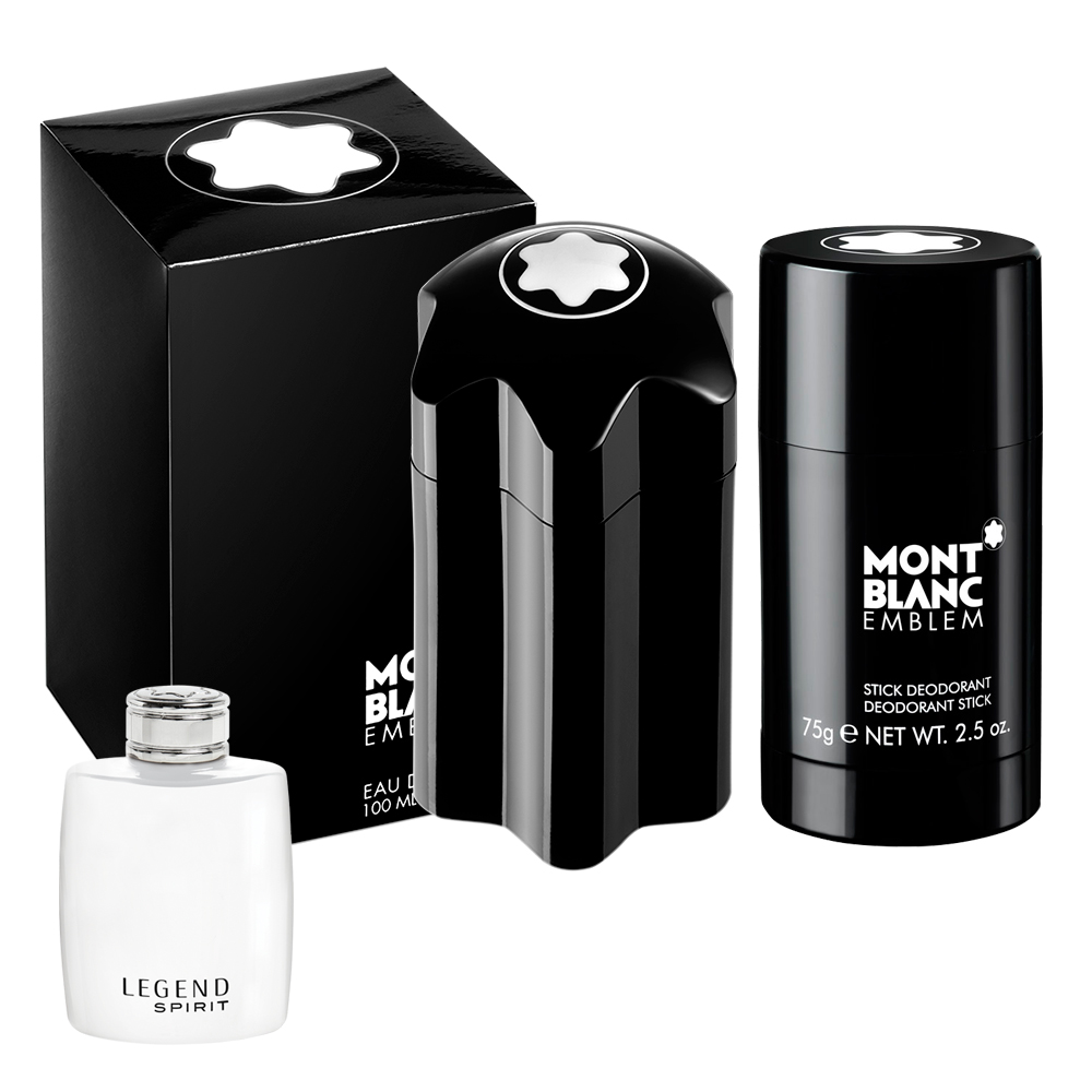 MONT BLANC 萬寶龍男性淡香水100ml(贈隨機體香膏75g+小香乙瓶)