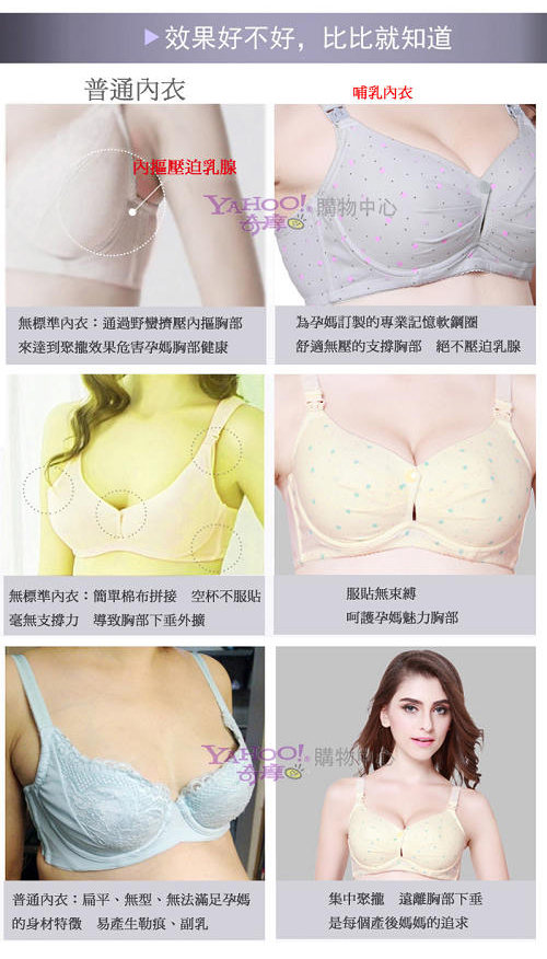 聚攏前開扣記憶軟鋼圈小蘋果花純棉哺乳內衣