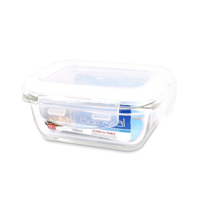 樂扣樂扣 第三代耐熱玻璃保鮮盒-長方形160ML(8H)