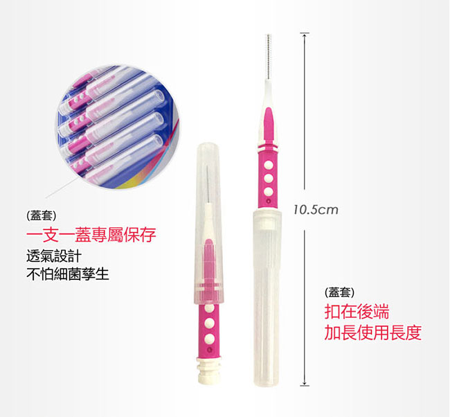 奈森克林 牙間刷0.5mm-SSSSS(10支/卡)