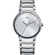 RADO 雷達錶 官方授權(R02) Centrix 晶萃系列時尚腕錶-銀色+白/38mm product thumbnail 1